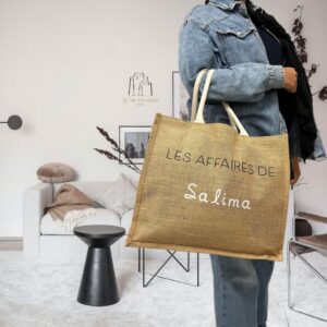 Grand sac en jute