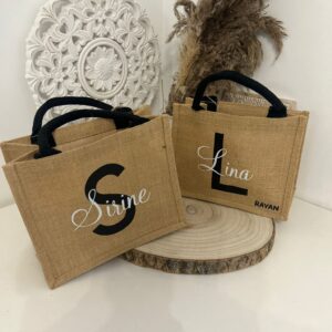 Petit sac en jute