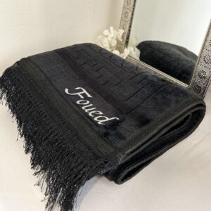 Tapis de prière noir