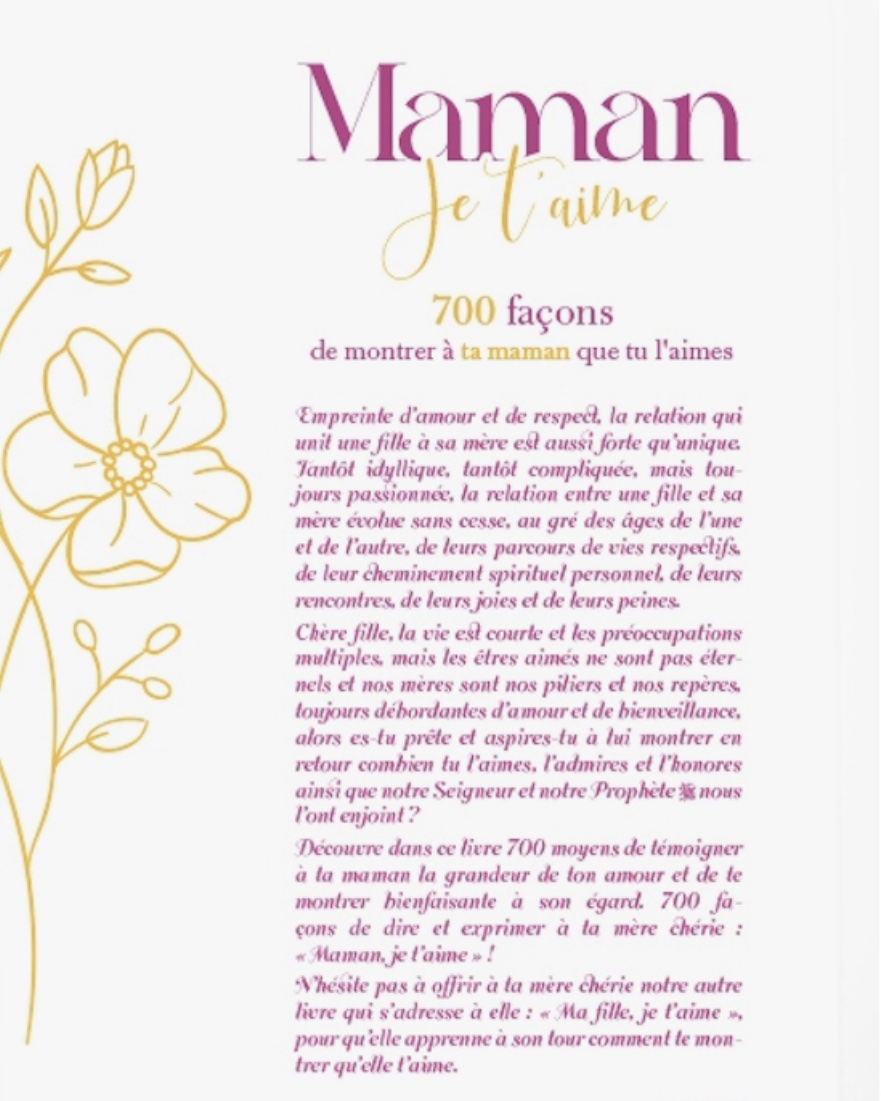 Maman, Je t’aime – 700 façons de montrer à ta maman que tu l’aimes – Image 2