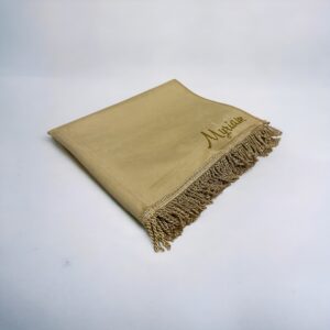 Tapis de prière fin - doré