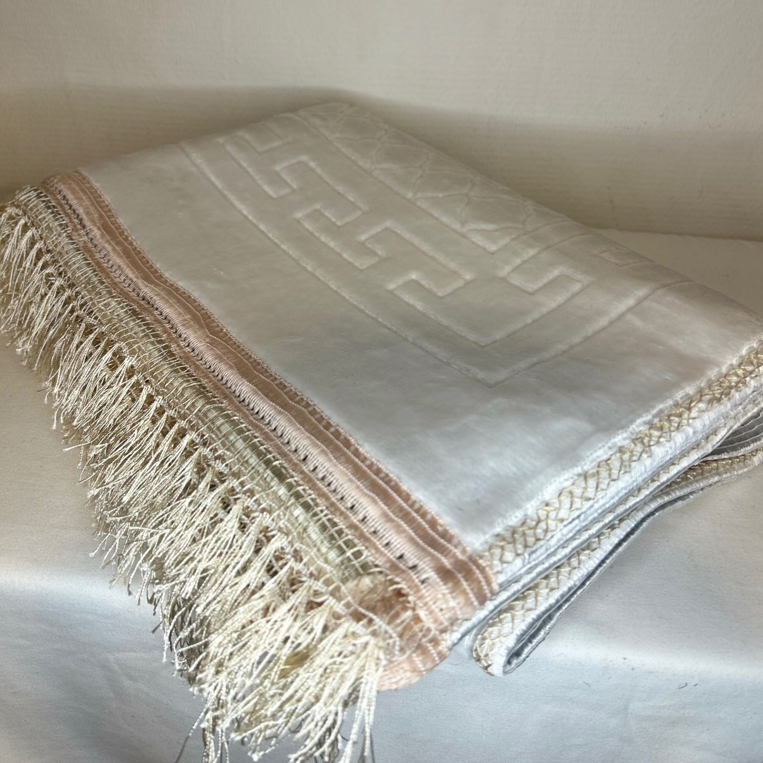 Tapis de prière blanc