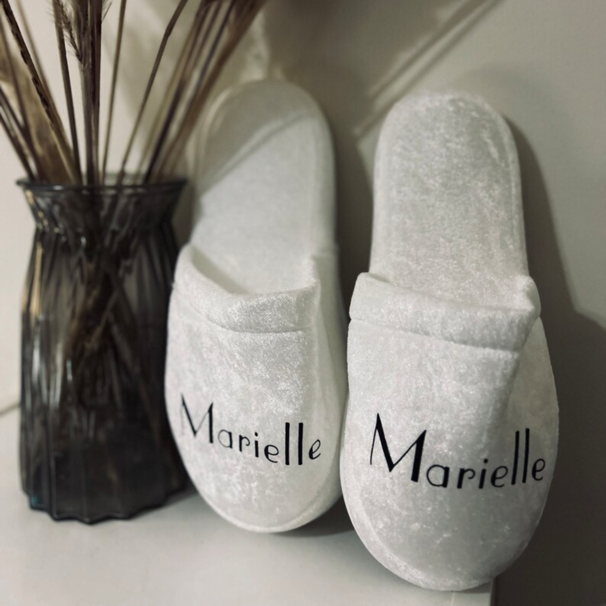 Chaussons personnalisés - blanc – Image 3